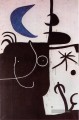 Frau vor der Luna Joan Miró